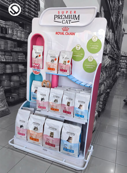 displays personalizados